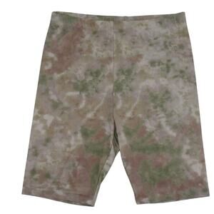 AFRM Tie Dye 9" Elastic Waist Biker Shorts Womens S